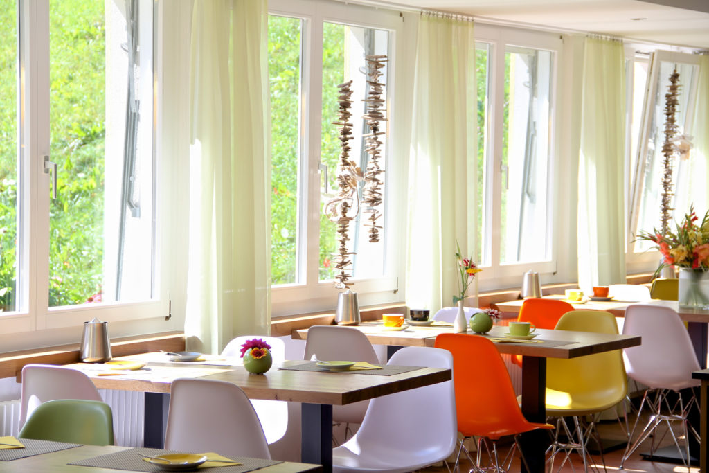 Frühstücksraum Hotel Lauberhorn Grindelwald